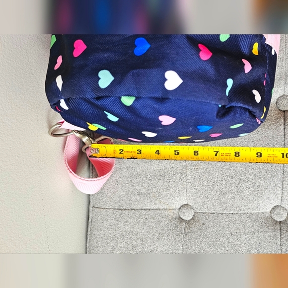 Pottery Barn JULIA duffle/gymnastic/sports hearts bag - Picture 10 of 11